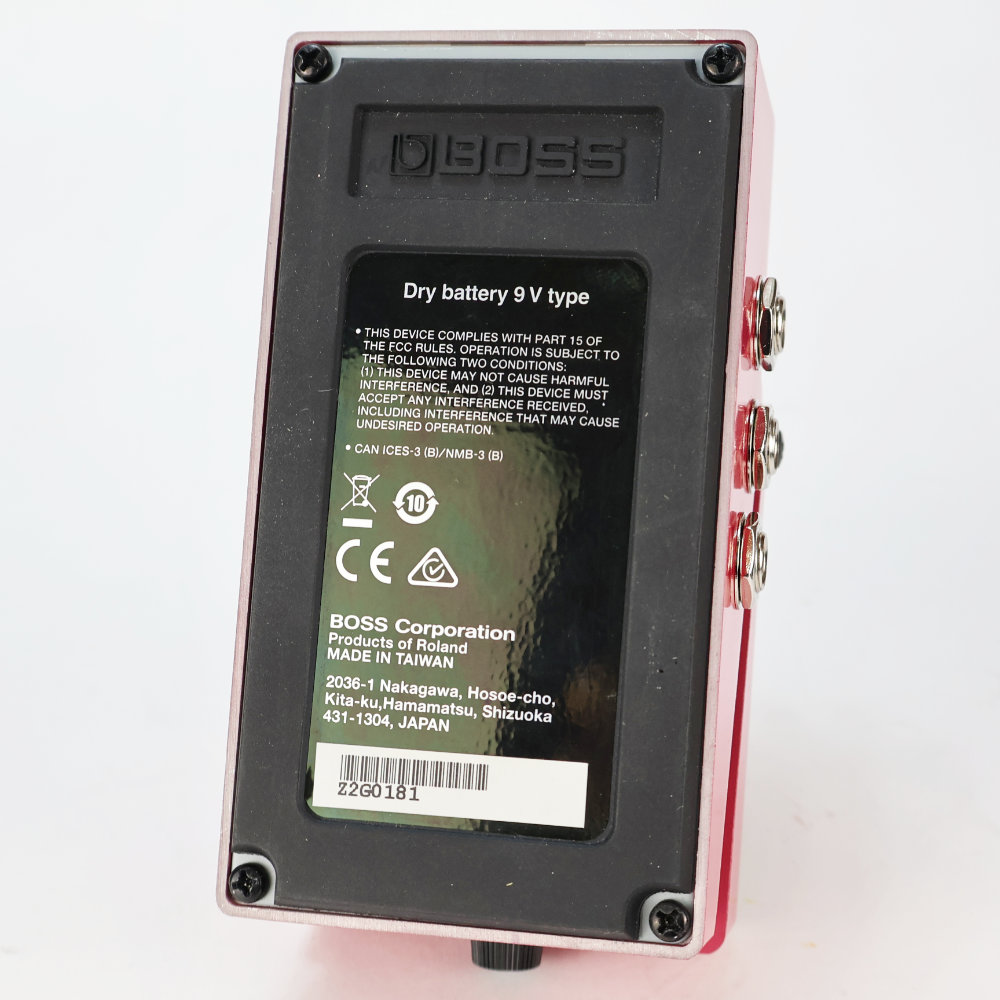 【中古】ボコーダー エフェクター BOSS VO-1 Vocoder ボコーダー エフェクター 本体画像 裏
