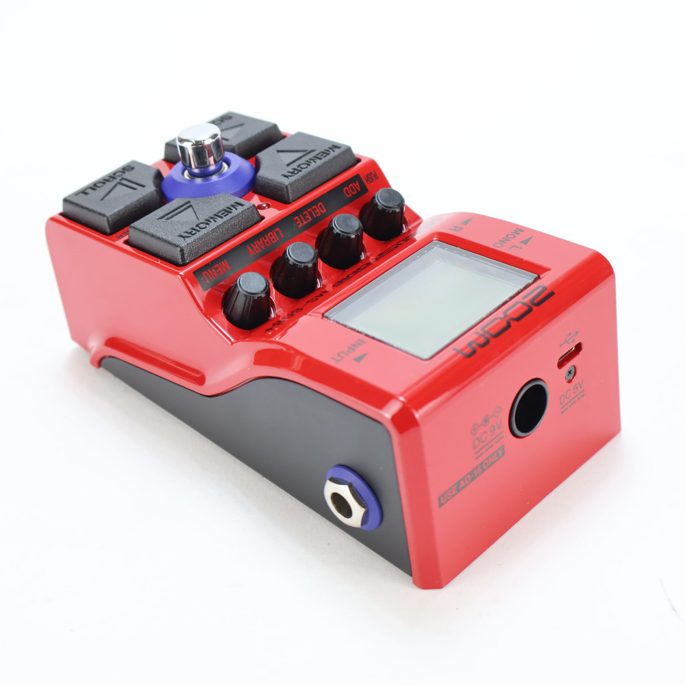 【中古】 ZOOM ズーム MS-60B+ MultiStomp ベース マルチエフェクター ペダル 詳細画像