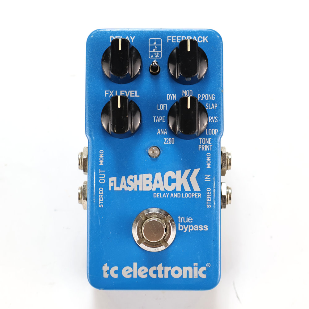 【中古】 ディレイ tc electronic Flashback Delay ギターエフェクター フラッシュバック ディレイ ルーパー