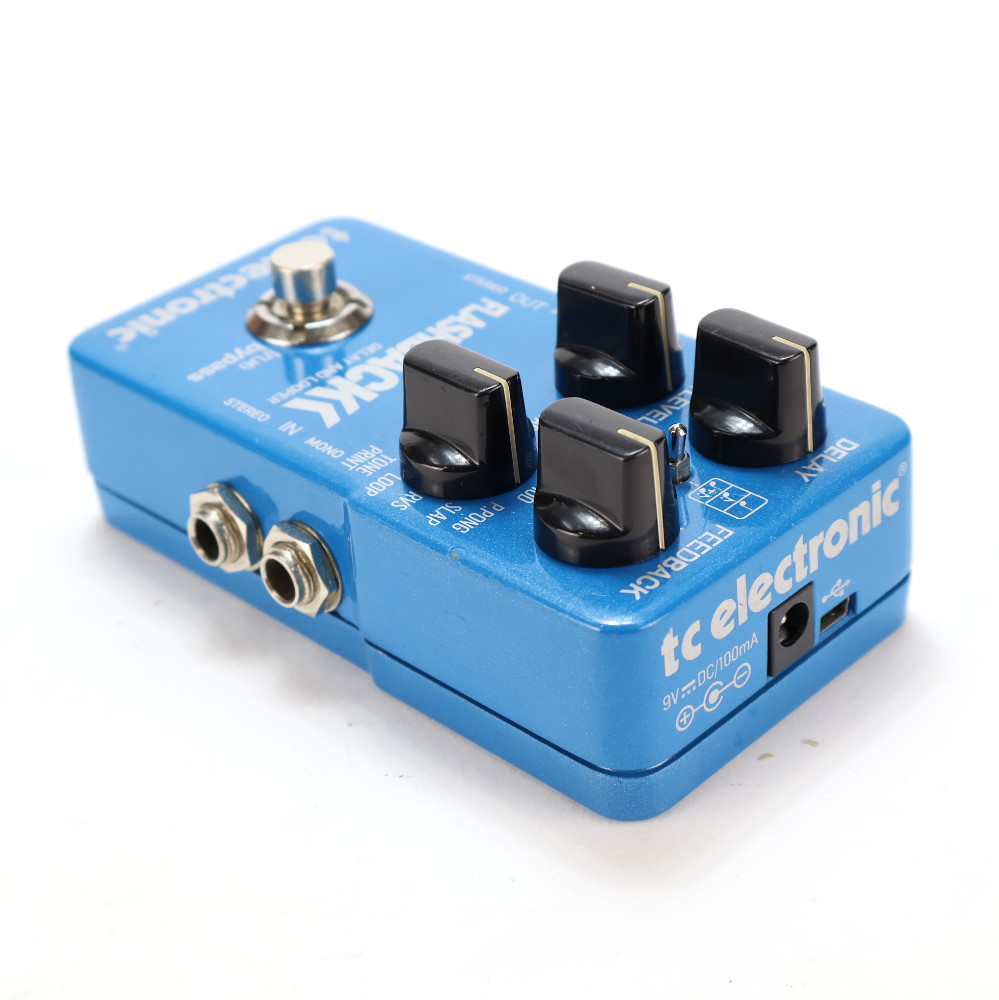 【中古】 ディレイ tc electronic Flashback Delay ギターエフェクター フラッシュバック ディレイ ルーパー 詳細画像