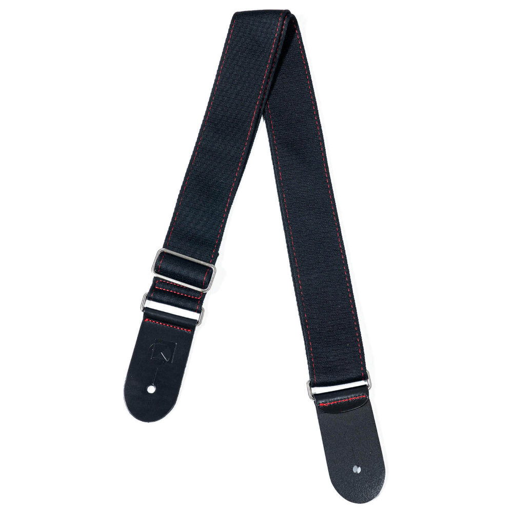 KIKUTANI キクタニ KSTR-100 RD レッドステッチ ギターストラップ ベースストラップ