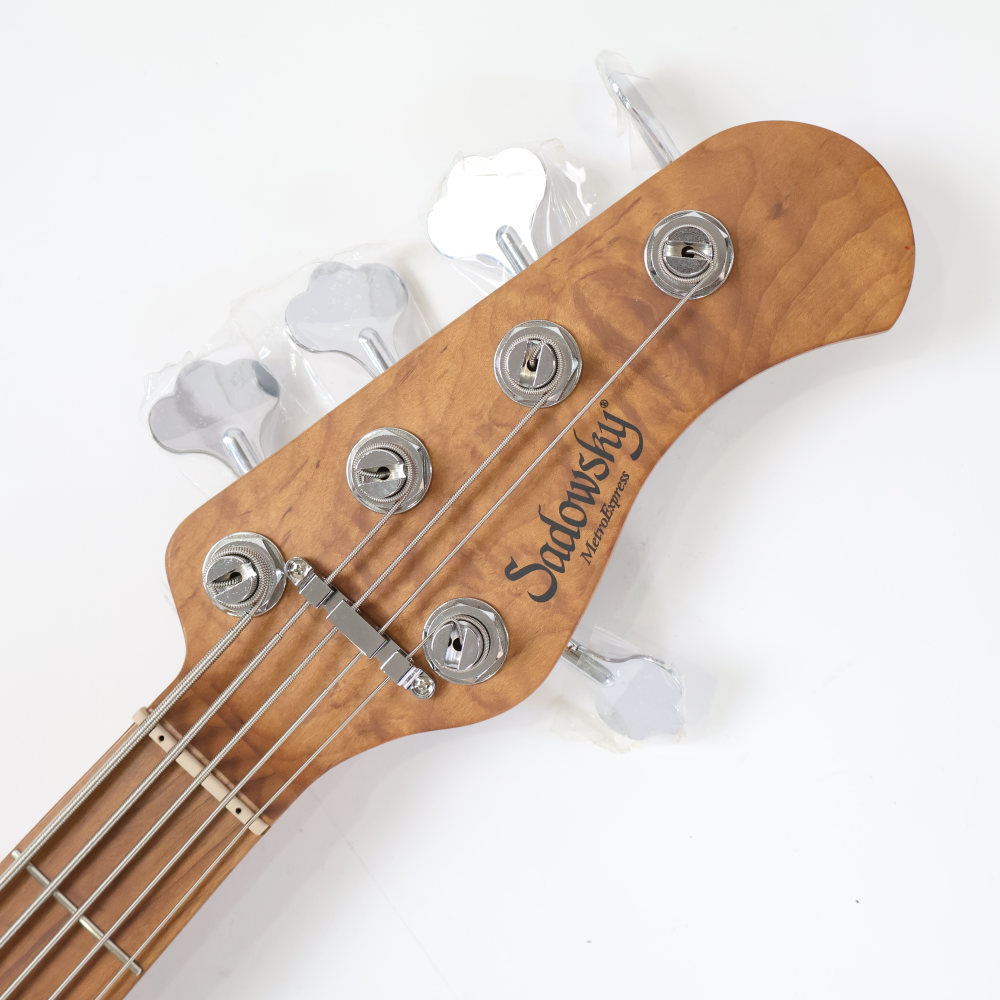 【中古】 Sadowsky サドウスキー MetroExpress MX21 VJ5 Maple Fingerboard Sage Green Metallic 5弦エレキベース 詳細画像