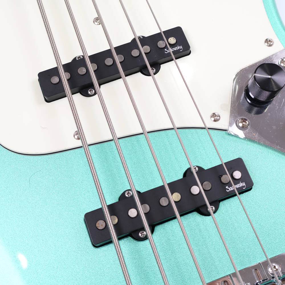 【中古】 Sadowsky サドウスキー MetroExpress MX21 VJ5 Maple Fingerboard Sage Green Metallic 5弦エレキベース 詳細画像