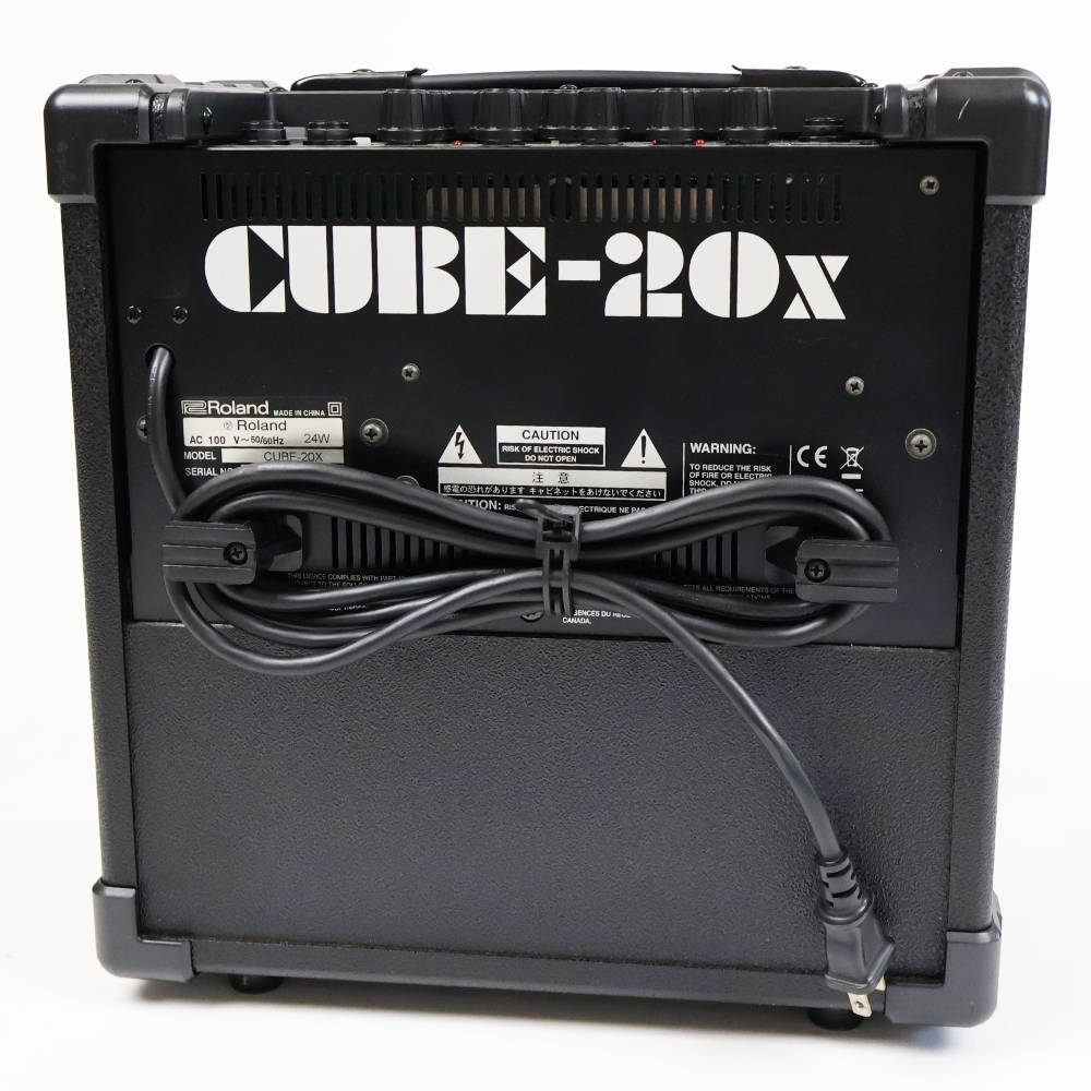 【中古】 ギターアンプ Roland CUBE-20X 本体画像 裏