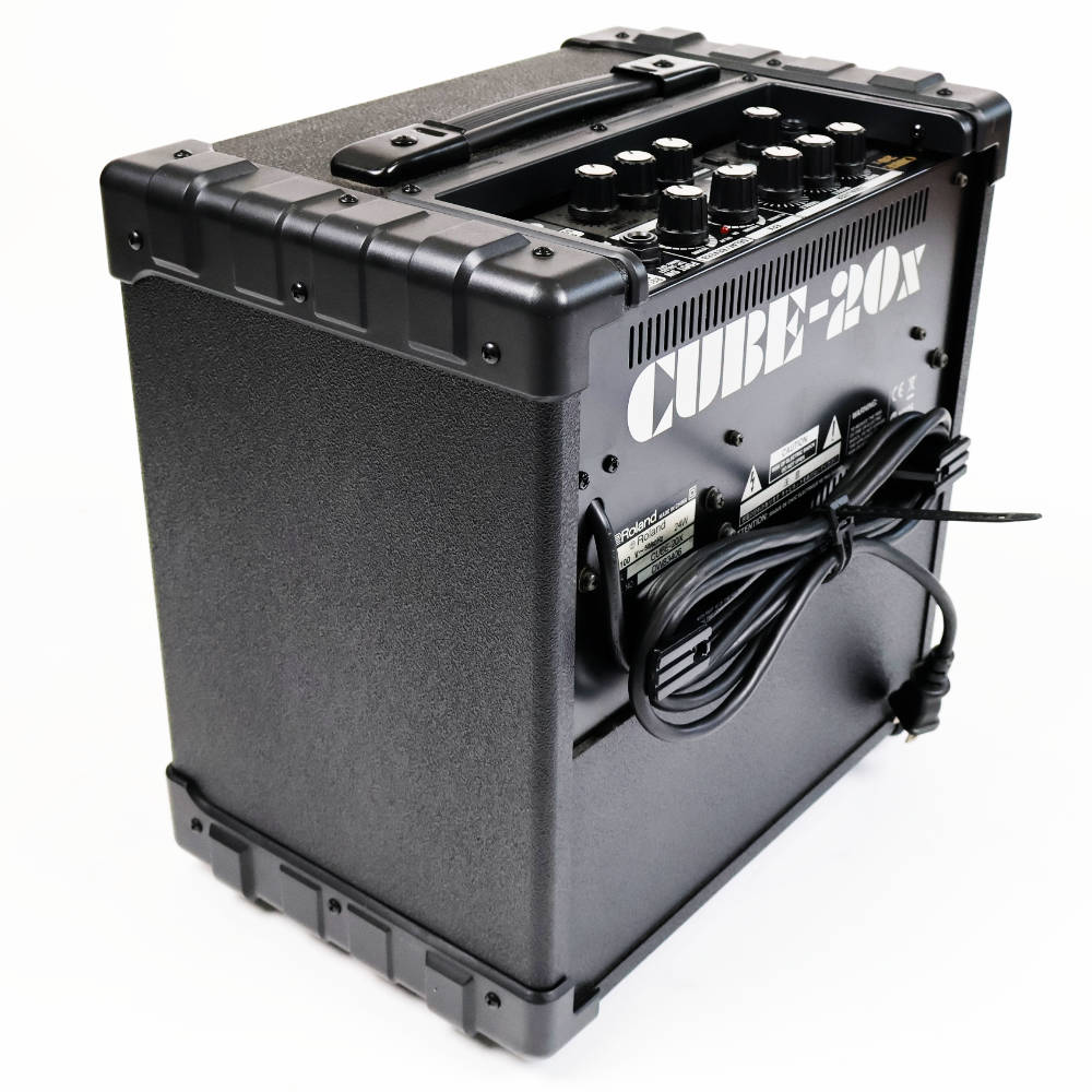 【中古】 ギターアンプ Roland CUBE-20X 本体画像 斜め