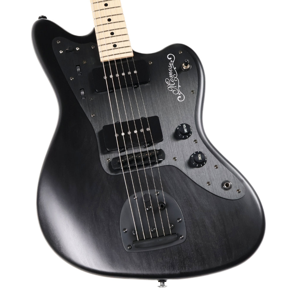 MOMOSE モモセ Limited Model MJS1-ADZ-BK/M BLK/OIL エレキギター ボディ画像