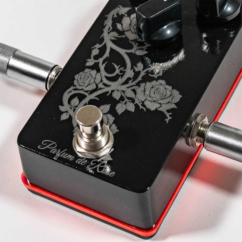 Electric Town Exit エレクトリックタウンエグジット Parfum de Rose HIZAKI SIGNATURE MODEL オーバードライブ ギターエフェクター 接続例画像