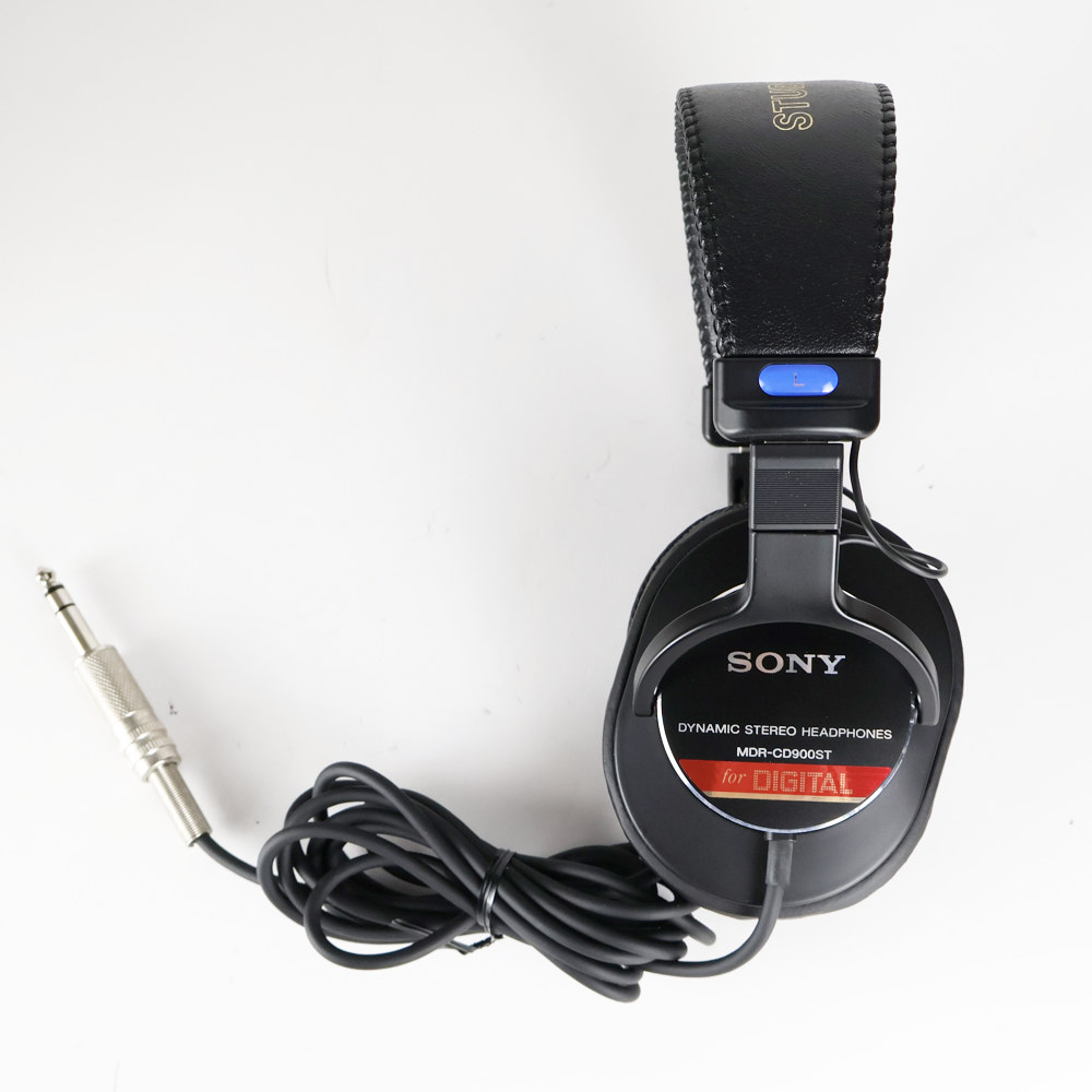 【中古】 ヘッドホン ソニー SONY MDR-CD900ST モニターヘッドホン 側面