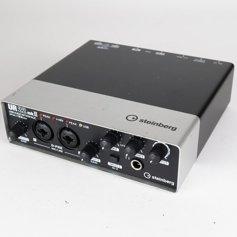【中古】 オーディオインターフェイス Steinberg UR22mkII スタインバーグ USBオーディオインターフェース UR22 mk2