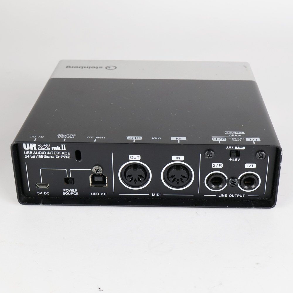 【中古】 オーディオインターフェイス Steinberg UR22mkII スタインバーグ USBオーディオインターフェース UR22 mk2 出力