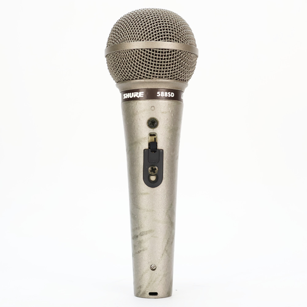 【中古】 マイクロフォン SHURE 588SD ダイナミックマイク シュアー