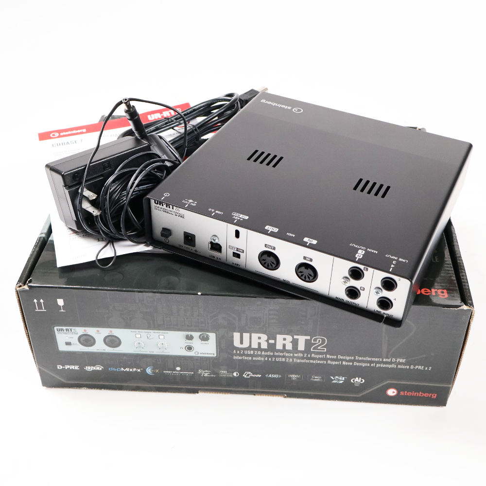 【中古】 オーディオインターフェイス Steinberg UR-RT2 スタインバーグ Rupert Neve Designs トランスフォーマー2基搭載