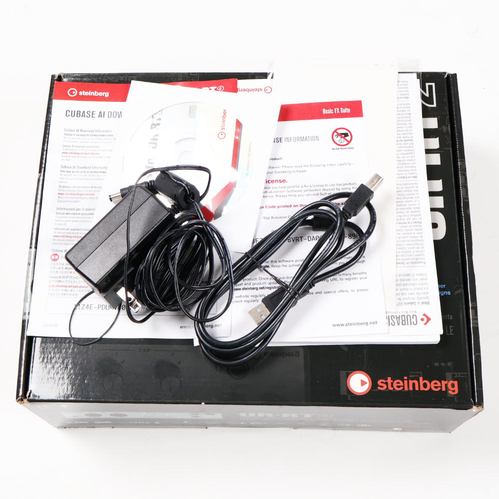 【中古】 オーディオインターフェイス Steinberg UR-RT2 スタインバーグ Rupert Neve Designs トランスフォーマー2基搭載 付属品画像