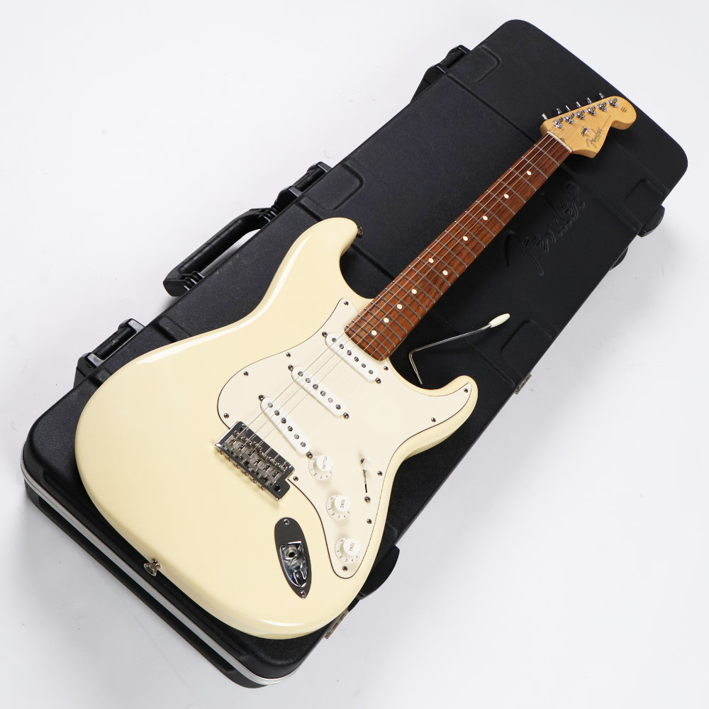 【中古】 エレキギター Fender American Standard Stratocaster Rosewood Fingerboard Olympic White 2008年製 フェンダー