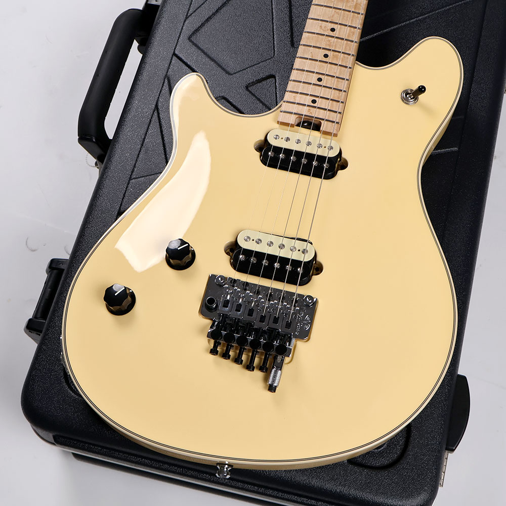 【中古】 エレキギター EVH Wolfgang USA Left-Hand Birdseye Maple Fingerboard Vintage White 2024年製 Eddie Van Halen Signature Model 左利き用 レフティー エディ・ヴァン・ヘイレン ボディ