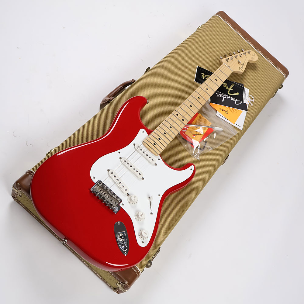 【中古】 エレキギター Fender Eric Clapton Stratocaster Maple Fingerboard Torino Red 2002年製 Noiselessピックアップ搭載 フェンダー エリック・クラプトンモデル ストラトキャスター