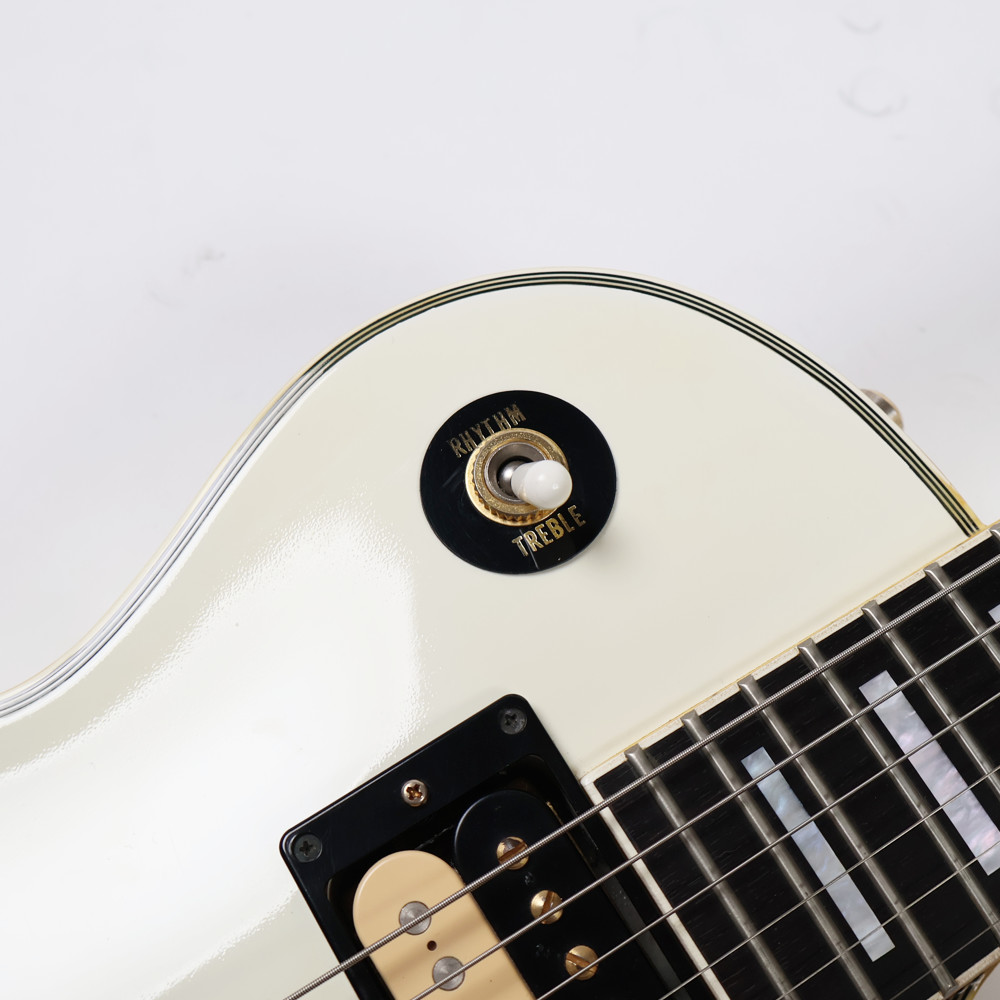 【中古】 エレキギター Orville LPC-75 AW オービル レスポールカスタム 寺田楽器製 Kシリアル 1991年製 傷