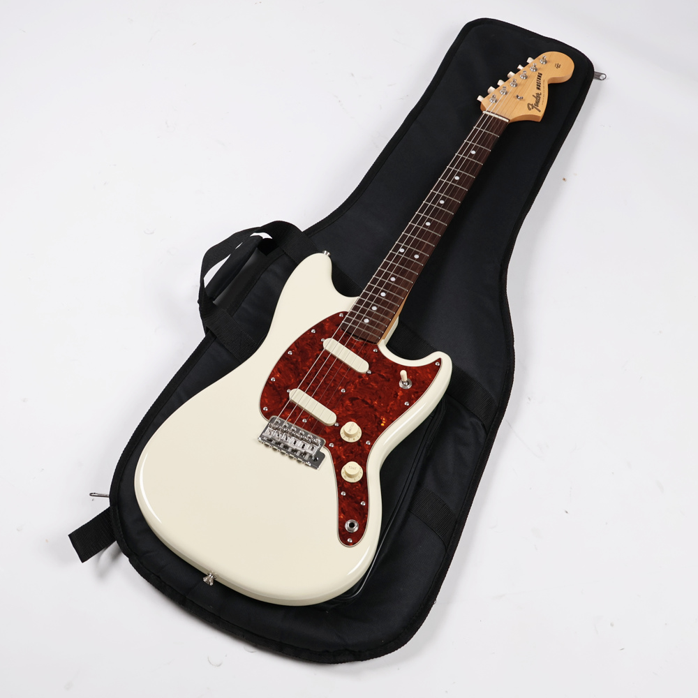 【中古】 エレキギター Fender Char Mustang Rosewood Fingerboard Olympic White Made in Japan 2025年製 日本製 フェンダー ムスタング