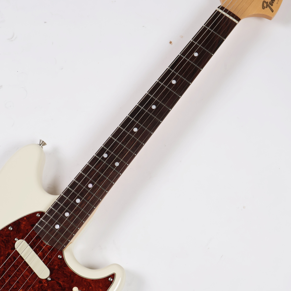 【中古】 エレキギター Fender Char Mustang Rosewood Fingerboard Olympic White Made in Japan 2025年製 日本製 フェンダー ムスタング 指板