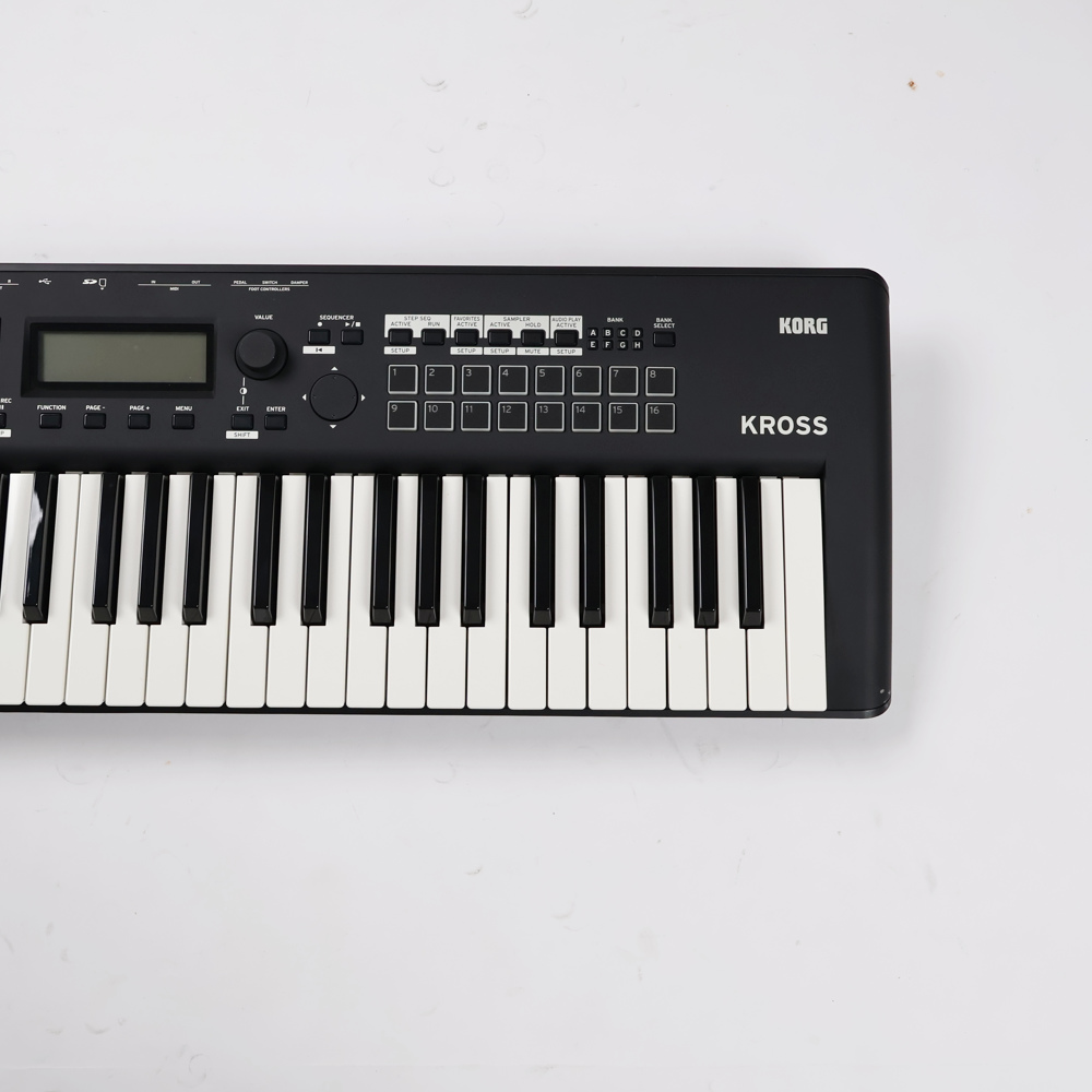 【中古】 KORG KROSS2-61-MB マットブラック シンセサイザー コントロール