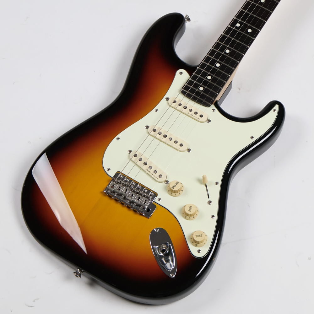 【中古】 エレキギター Fender Japan STR62-NLS 3CS 2013年製 Vintage Noiselessピックアップ搭載 フェンダージャパン ストラトキャスター STRATOCASTER ボディトップ