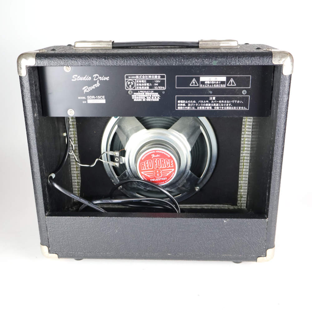 【中古】 ギターアンプ Fender SDR-15CE 小型ギターアンプ リア画像