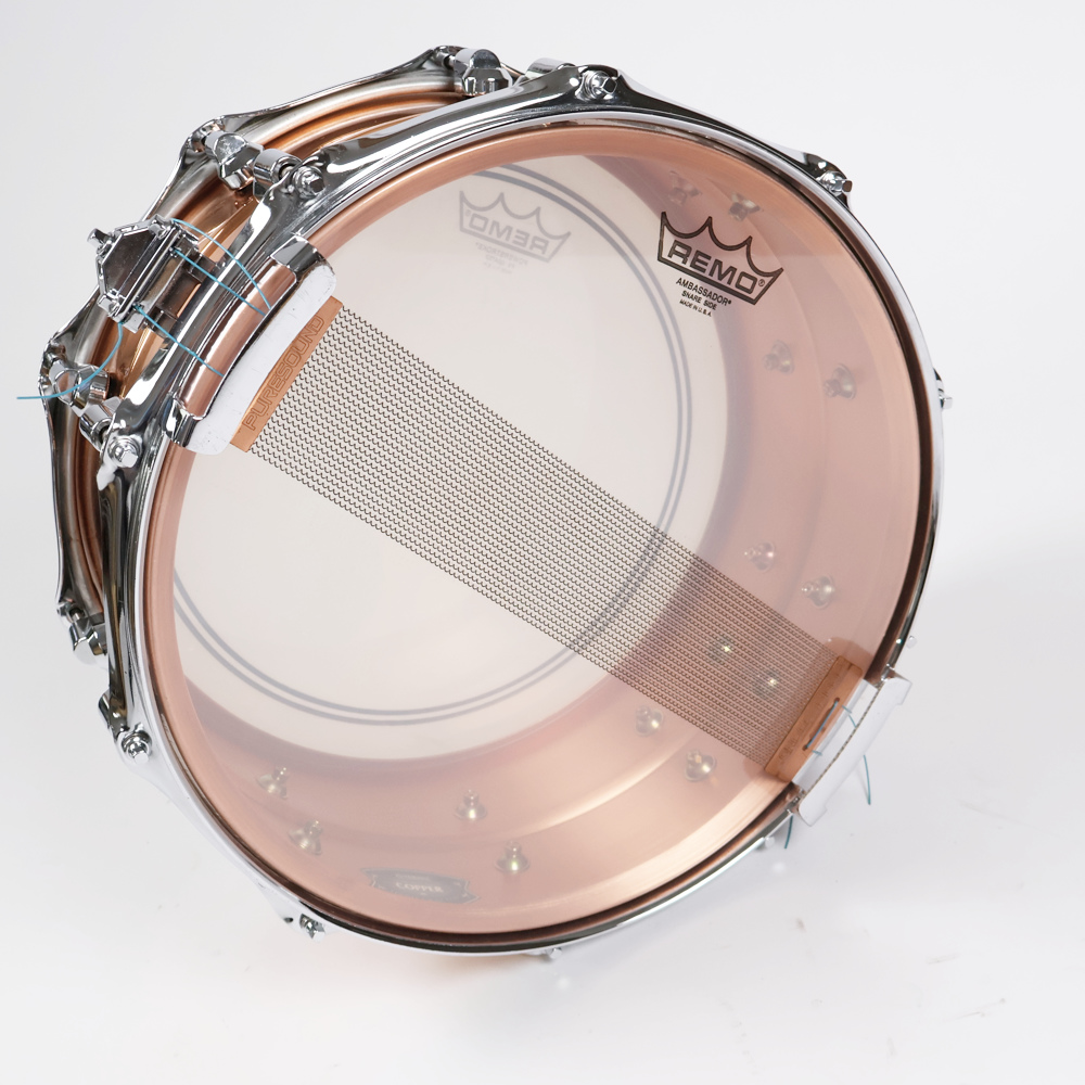 【中古】 スネアドラム ヤマハ YAMAHA SD6465 COPPER 14x6.5 日本製 Made in Japan スネアサイド