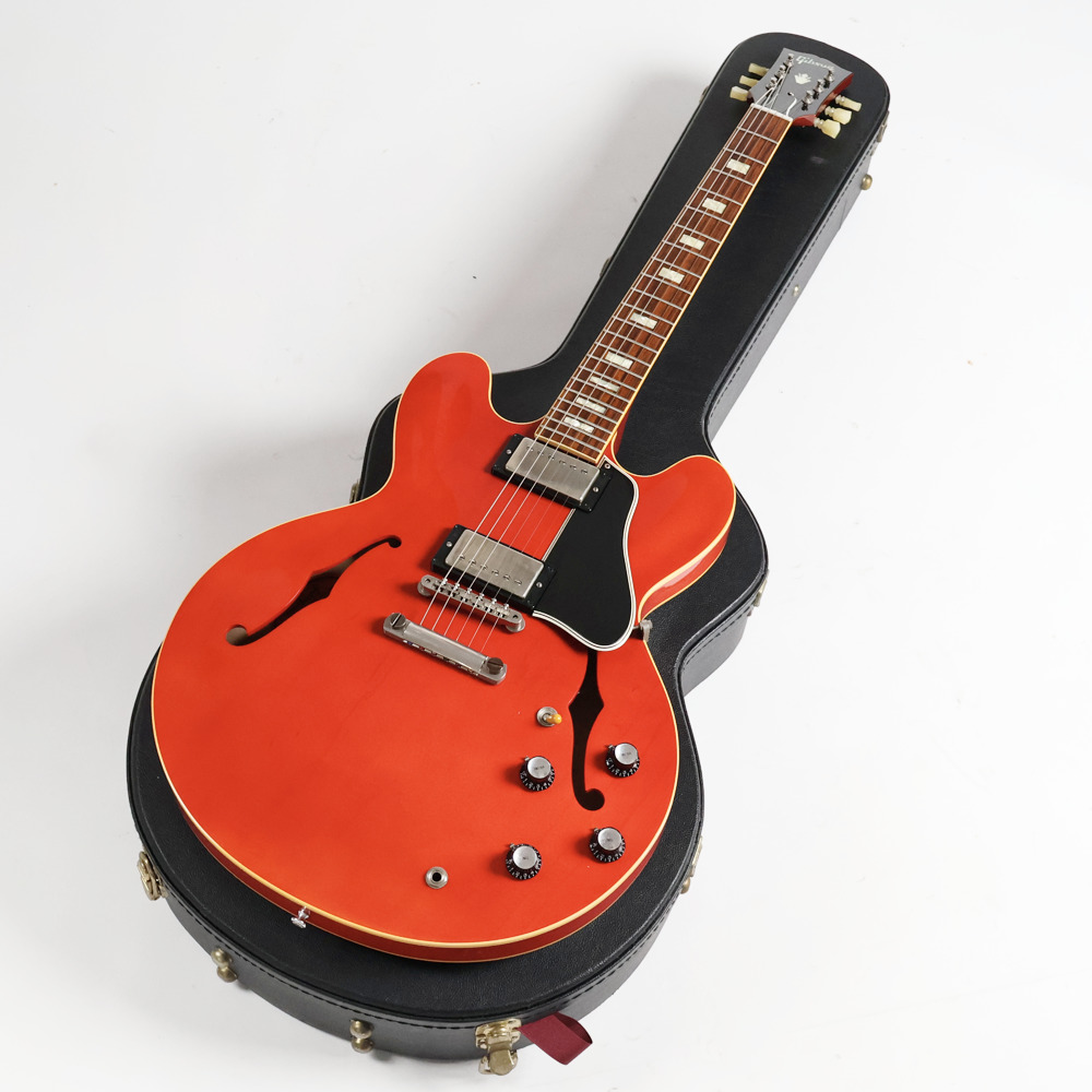 【中古】 エレキギター Gibson Custom Shop 1963 ES-335 VOS Cherry Block Inlay 2012年製 ギブソン 335 セミアコースティックギター