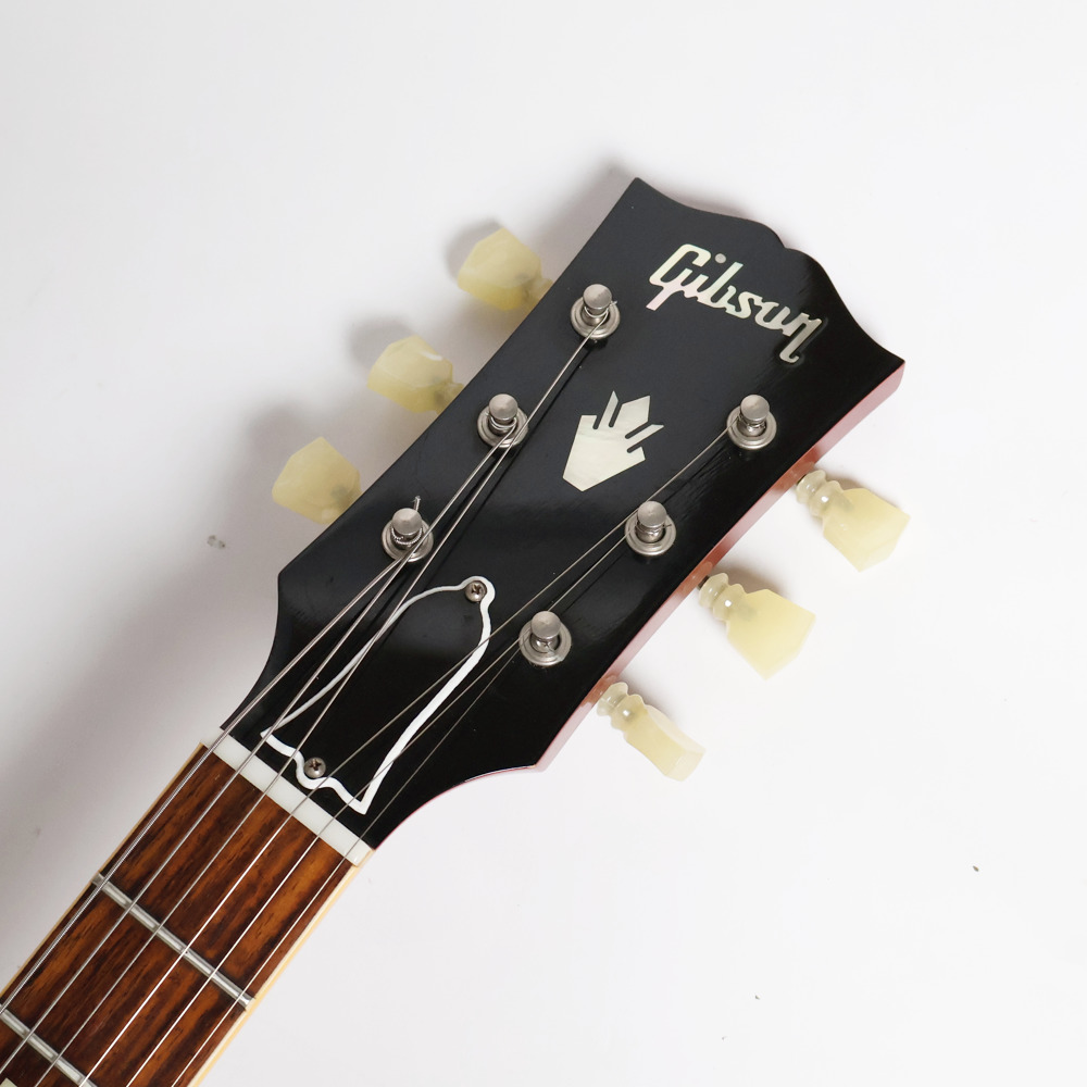 【中古】 エレキギター Gibson Custom Shop 1963 ES-335 VOS Cherry Block Inlay 2012年製 ギブソン 335 セミアコースティックギター ヘッド