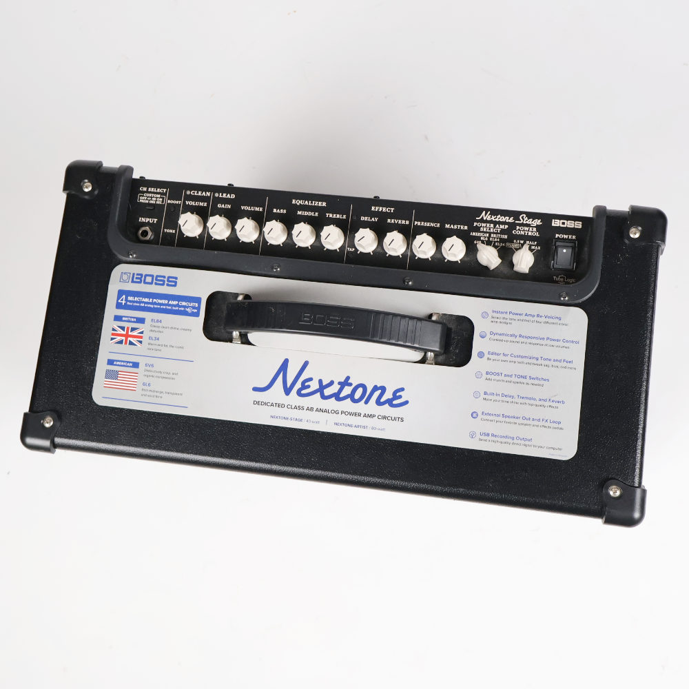 【中古】 BOSS NEX-STAGE Nextone Stage 40W ギターコンボアンプ コントロール