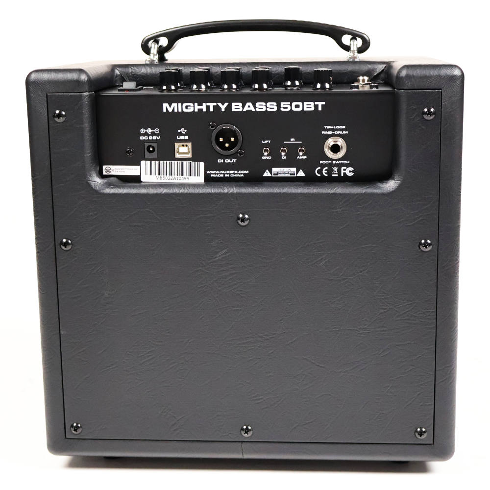 【中古】 ベースコンボアンプ ニューエックス NUX Mighty Bass 50BT コンパクトアンプ 小型ベースアンプ コンボ 本体画像 裏