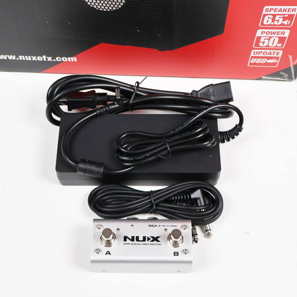 【中古】 ベースコンボアンプ ニューエックス NUX Mighty Bass 50BT コンパクトアンプ 小型ベースアンプ コンボ 付属品画像