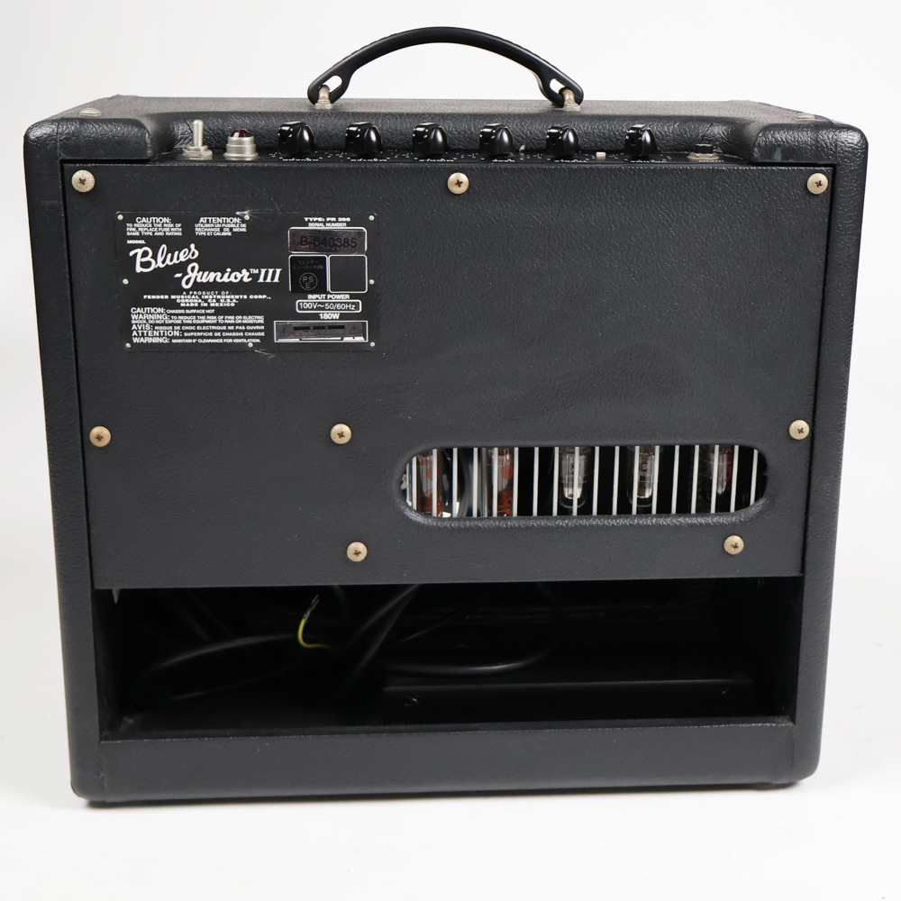 【中古】 ギターアンプ コンボ Fender Blues Junior III 真空管アンプ フェンダー ブルースジュニア 背面