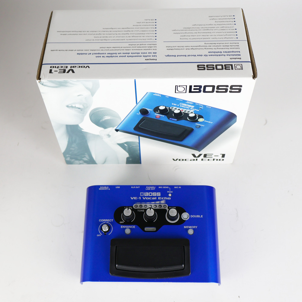 【中古】 BOSS VE-1 Vocal Echo ボーカル用ハーモニーエフェクター