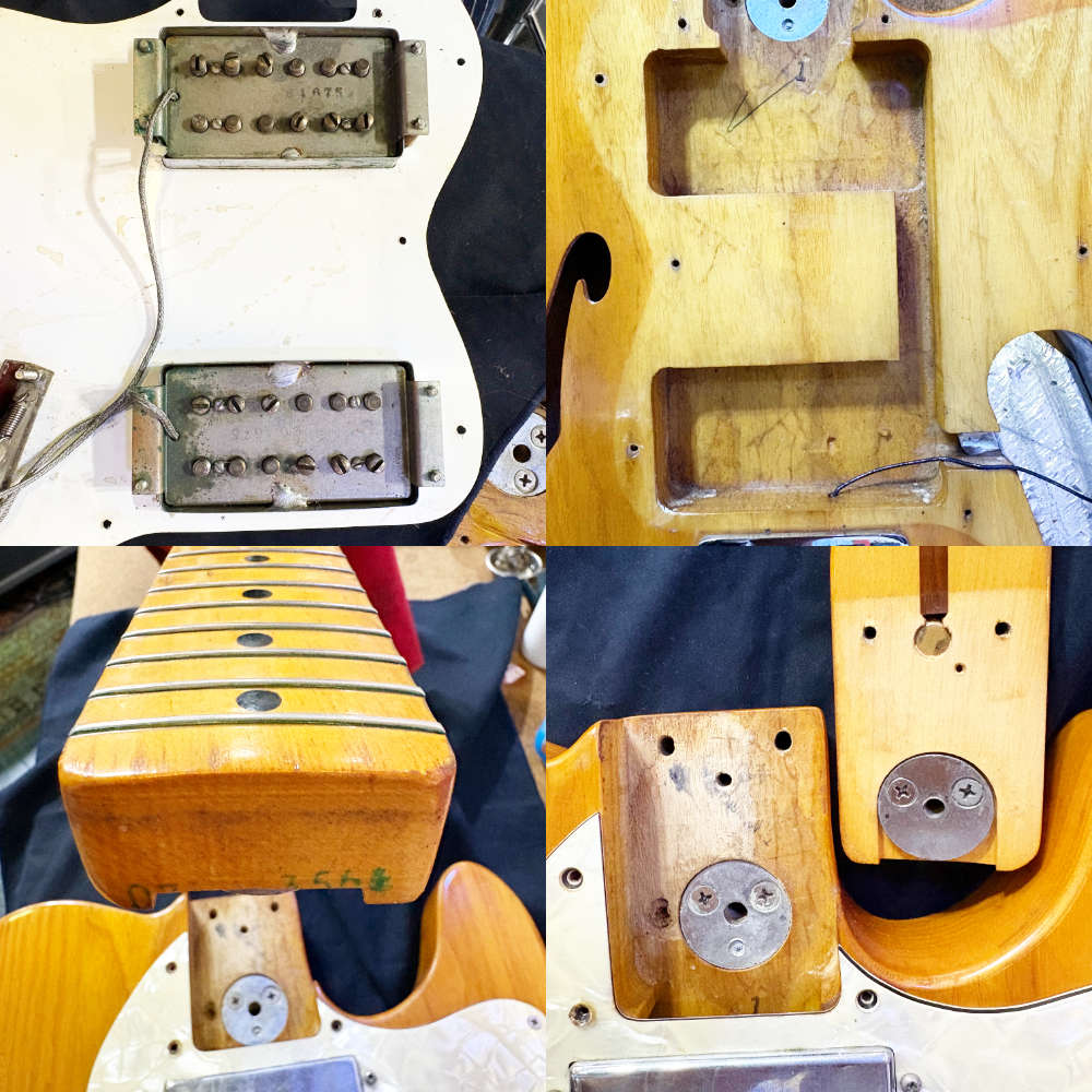 【中古】Fender Telecaster Thinline 1976年製 フェンダー テレキャスター シンライン エレキギター 内部 2