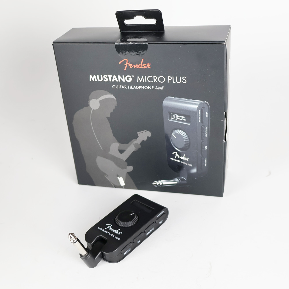 【中古】 Fender フェンダー Mustang Micro Plus ヘッドホンアンプ ギターアンプ ベースアンプ