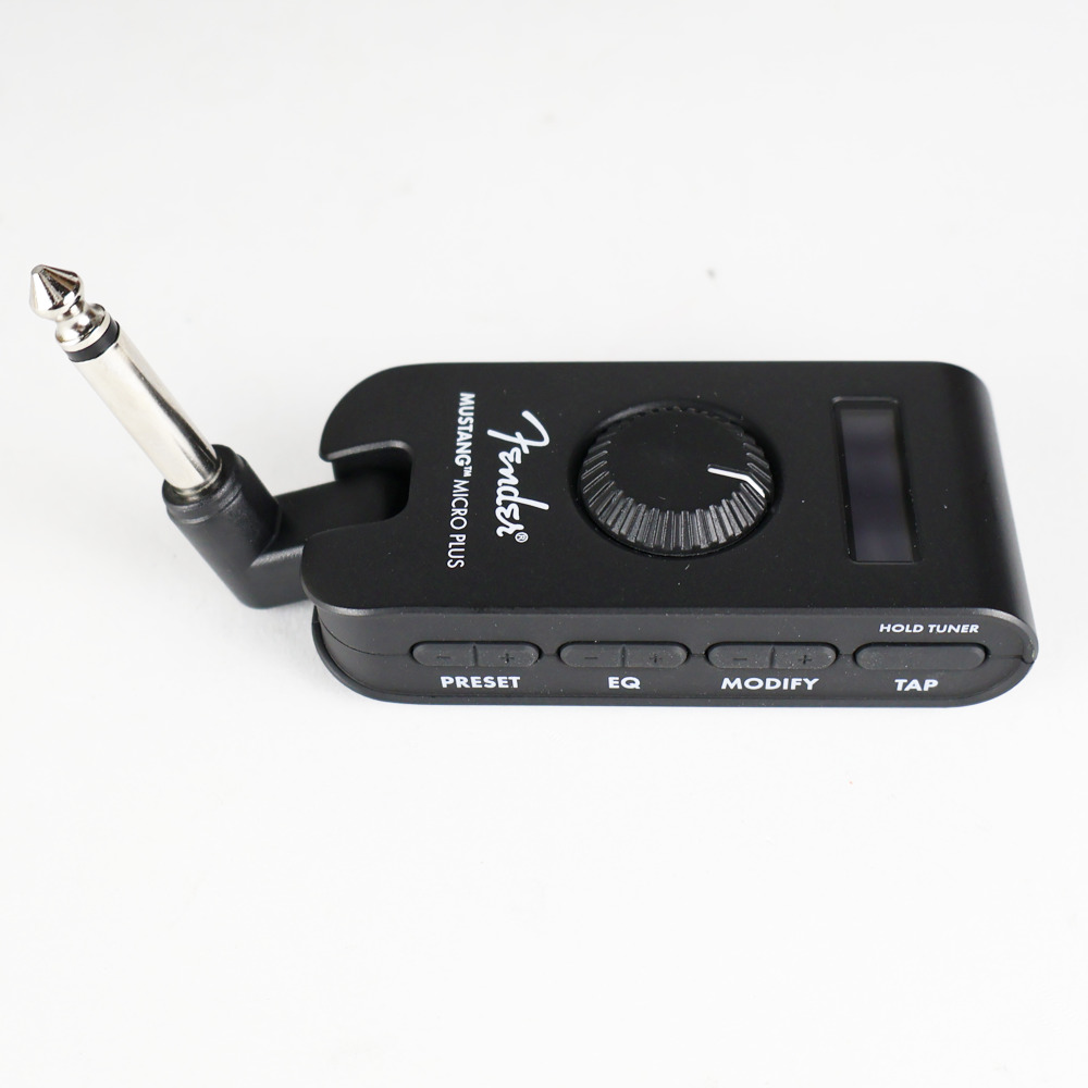 【中古】 Fender フェンダー Mustang Micro Plus ヘッドホンアンプ ギターアンプ ベースアンプ 側面
