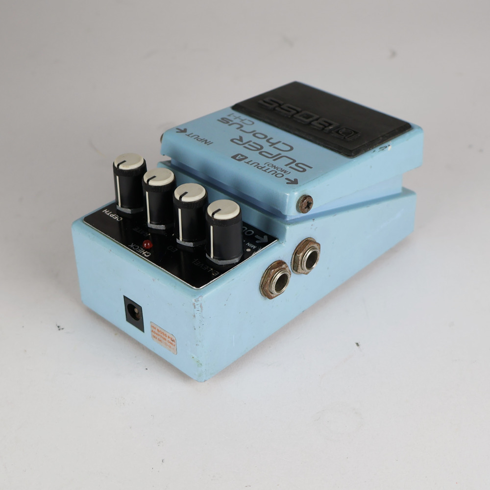 【中古】スーパーコーラス エフェクター BOSS CH-1 Super Chorus ギターエフェクター コーラス 側面