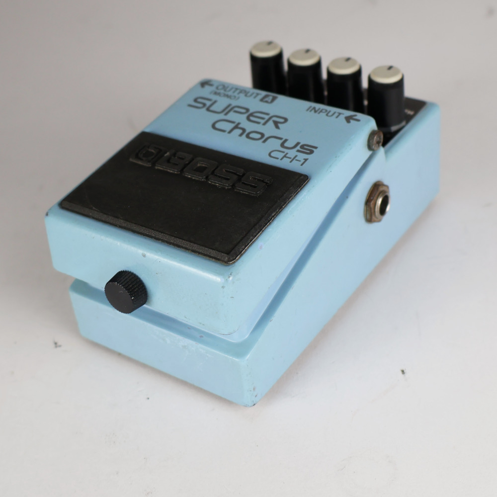 【中古】スーパーコーラス エフェクター BOSS CH-1 Super Chorus ギターエフェクター コーラス 側面