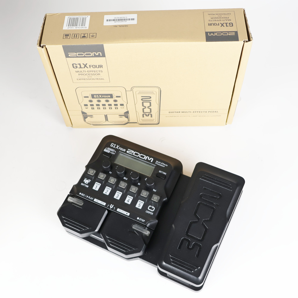 【中古】 ギターマルチエフェクター ZOOM G1X FOUR