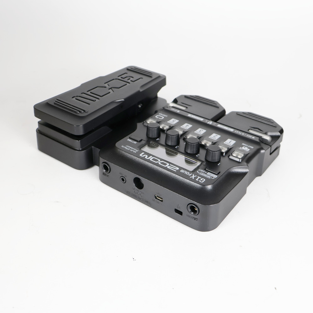【中古】 ギターマルチエフェクター ZOOM G1X FOUR 側面
