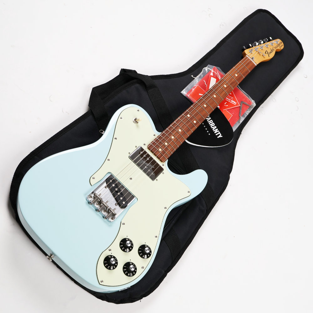 【中古】 エレキギター Fender Vintera ’70s Telecaster Custom Pau Ferro Sonic Blue 2021年製 ビンテラ テレキャスターカスタム