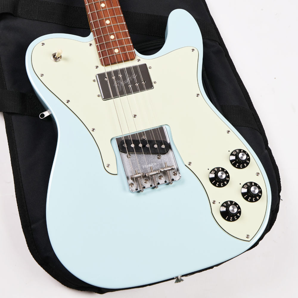 【中古】 エレキギター Fender Vintera ’70s Telecaster Custom Pau Ferro Sonic Blue 2021年製 ビンテラ テレキャスターカスタム ボディ画像 