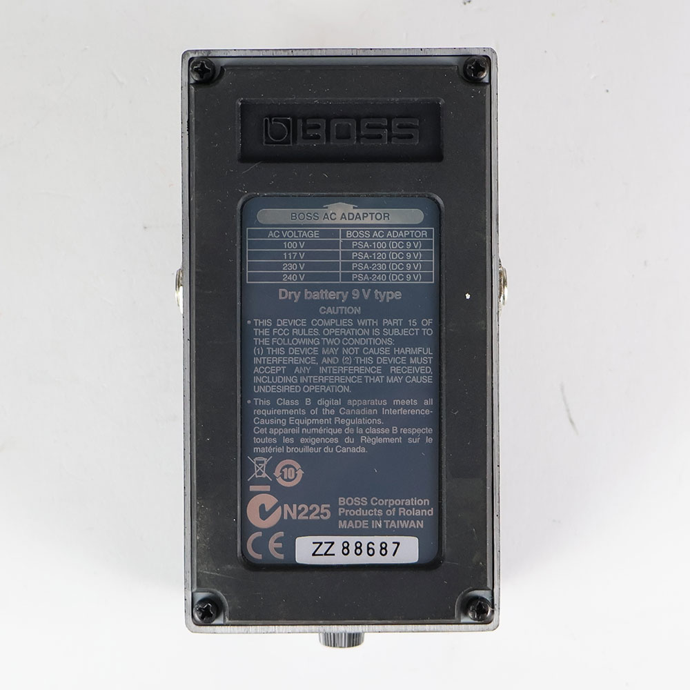 【中古】 ディストーション エフェクター BOSS ST-2 Power Stack ギターエフェクター 裏面
