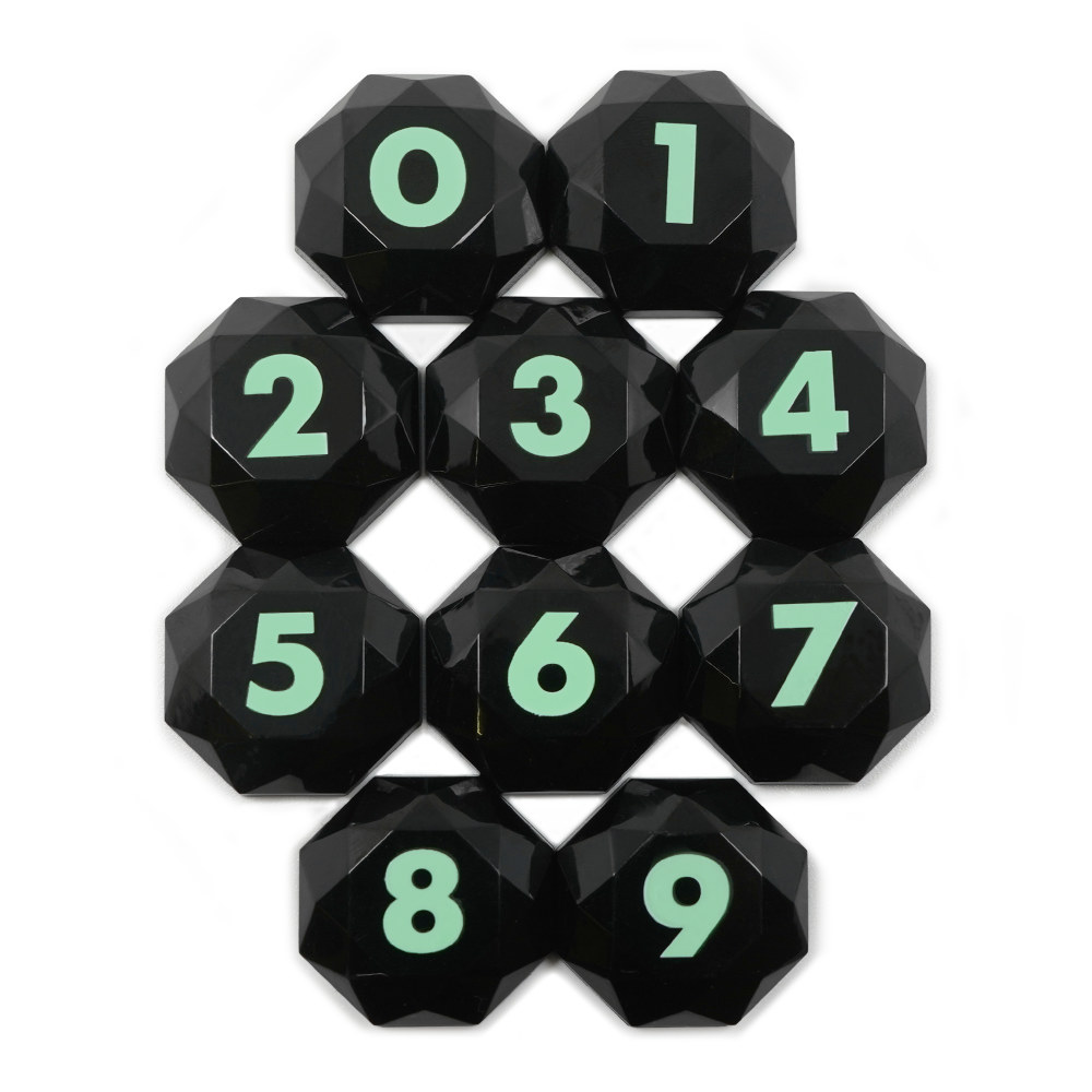 One Control ワンコントロール Octagon Footswitch Hat Numbers フットスイッチハット 10個セット
