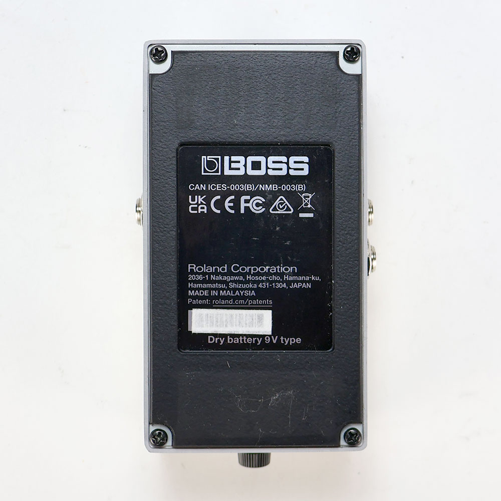 【中古】 クロマチックチューナー BOSS TU-3 Chromatic Tuner 裏面