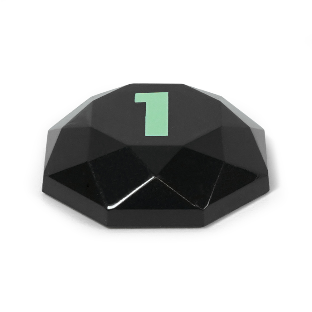 One Control ワンコントロール OFH-1 Octagon Footswitch Hat フットスイッチハット 斜めアングル画像