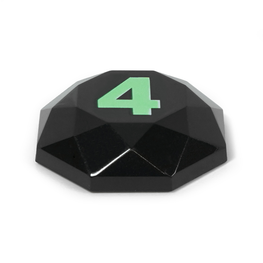 One Control ワンコントロール OFH-4 Octagon Footswitch Hat フットスイッチハット 斜めアングル画像