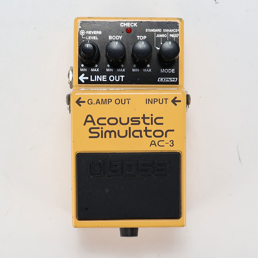 【中古】 アコースティックシミュレーター エフェクター BOSS AC-3 Acoustic Simulator ギターエフェクター