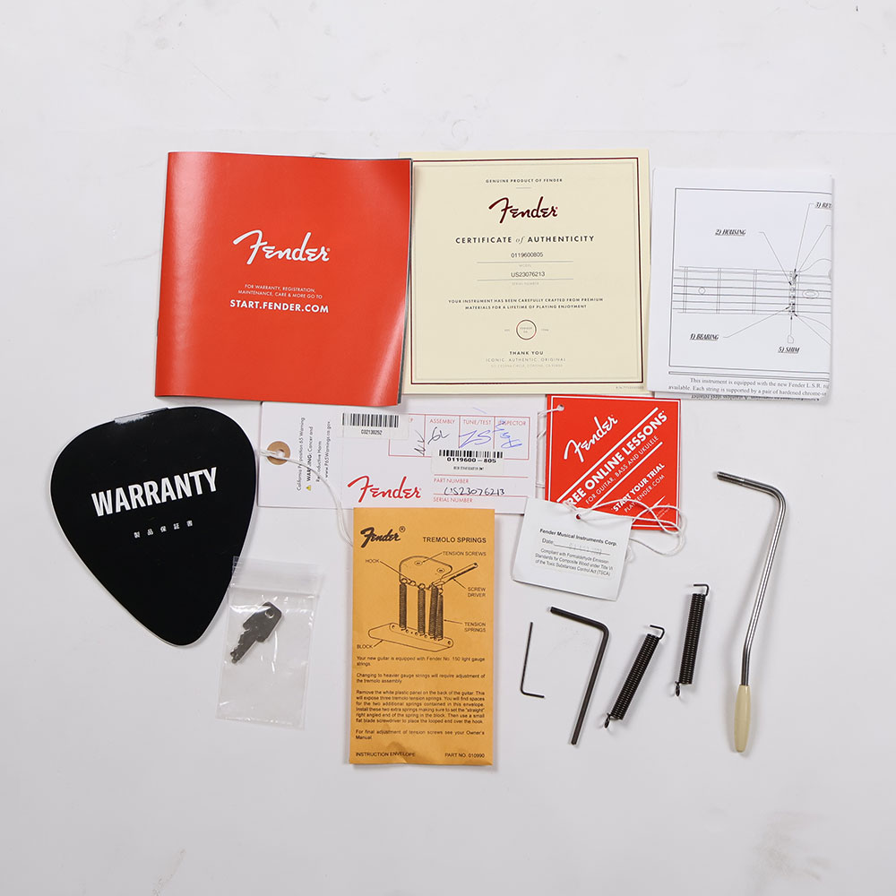 【中古】 エレキギター Fender Jeff Beck Stratocaster Rosewood Fingerboard Olympic White 2023年製 フェンダー ジェフ・ベックモデル ストラトキャスター 付属品